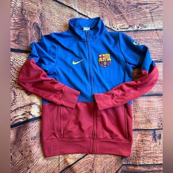 Women’s BARCELONA‎ SPAIN 2009/2010 TRAINING JACKET CAMISETA SIZE S NIKE - Picture 4 of 15